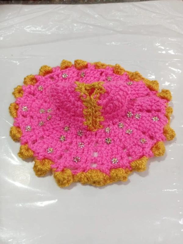 Laddu Gopal Dress - Pink, For 2 number